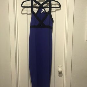 NWOT Leith midi bodycon dress